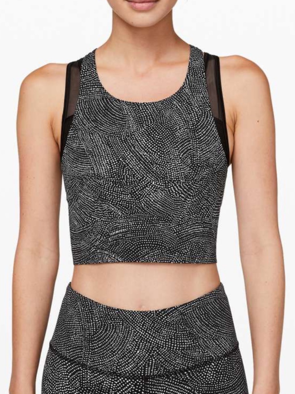 Lululemon Break Free Tank *Nulux
Free Spirit Alpine White Black / Black